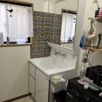 O様邸　洗面台交換工事